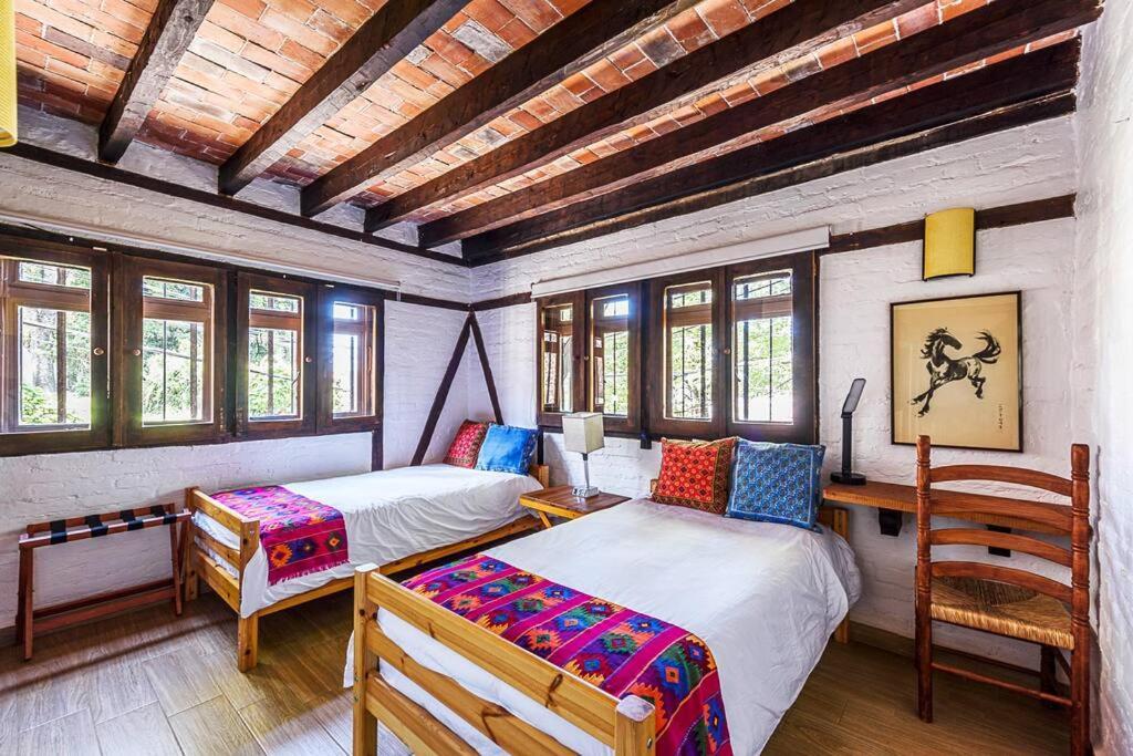 Agradable Cuarto De Hostal Sobre El Centro, Valle Valle de Bravo Buitenkant foto