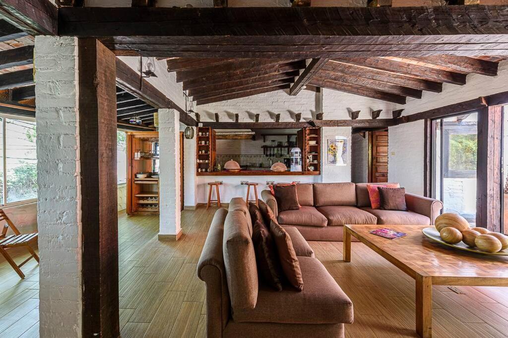 Agradable Cuarto De Hostal Sobre El Centro, Valle Valle de Bravo Buitenkant foto