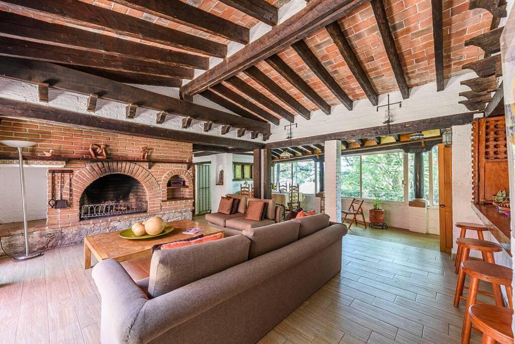 Agradable Cuarto De Hostal Sobre El Centro, Valle Valle de Bravo Buitenkant foto